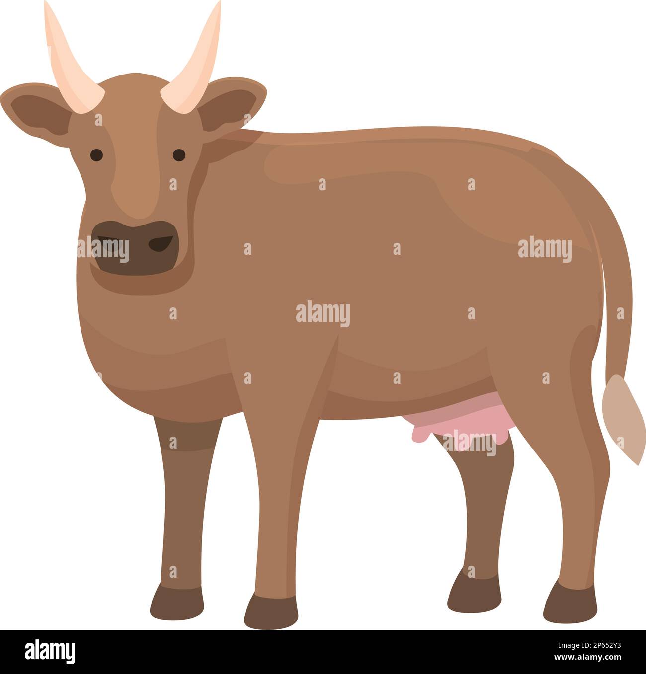 Dairy cow icon cartoon vector. Farm breed. Animal milk Stock Vector