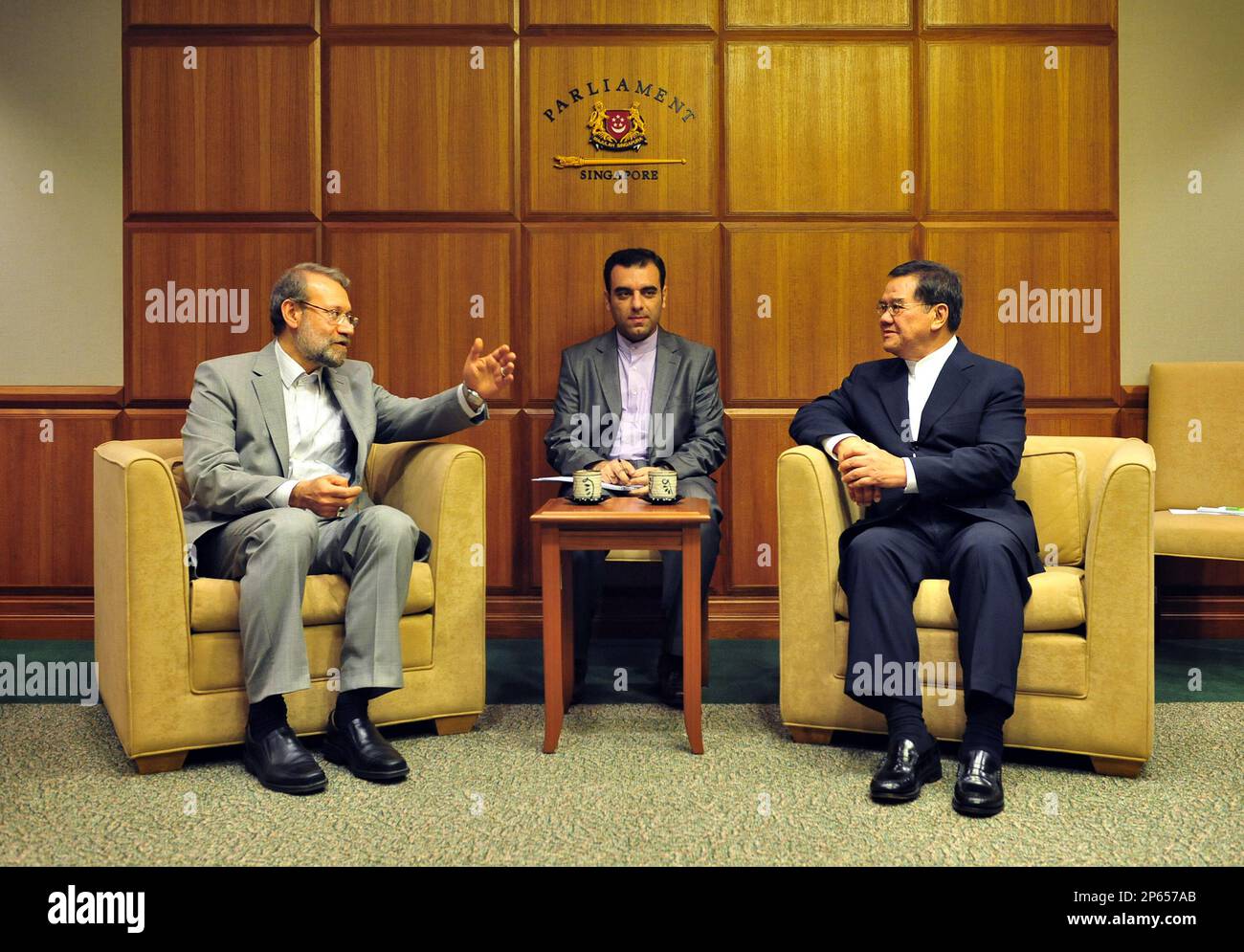 The Speaker of the Islamic Consultative Assembly of Iran, His