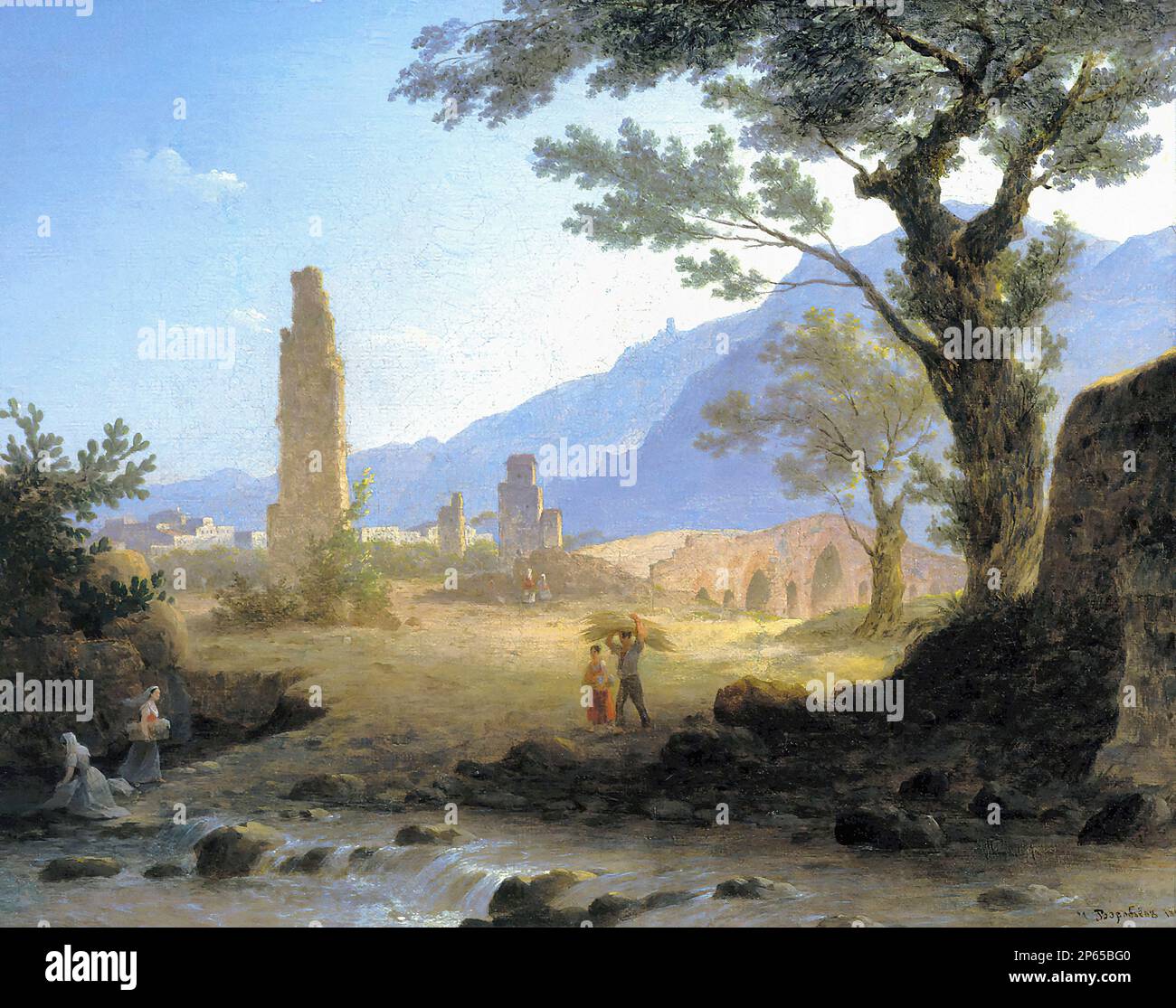 Italian school painting xix hi-res stock photography and images - Alamy