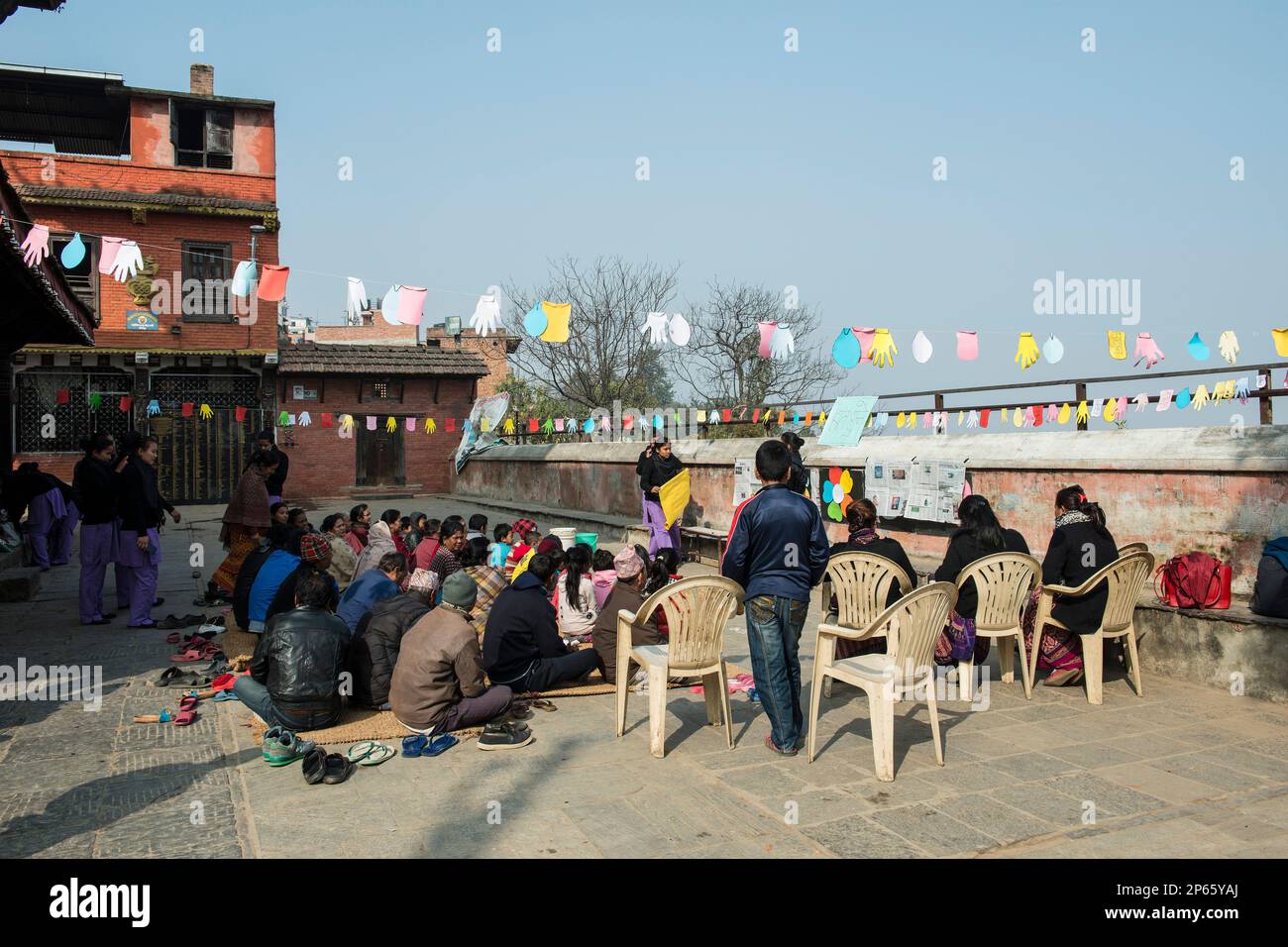 Nepal, Kirtipur, Daily life Stock Photo