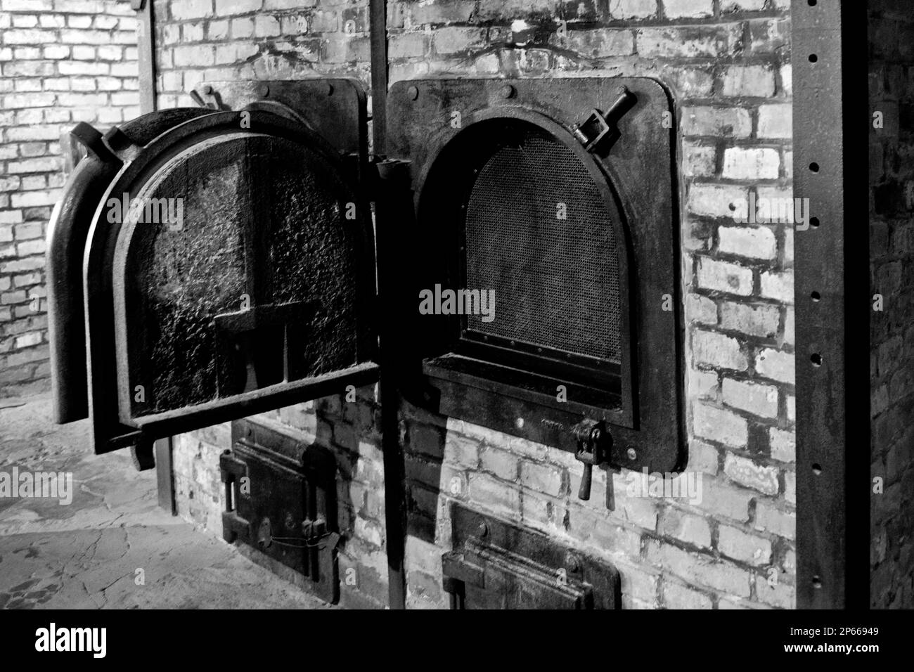 Poland, Auschwitz, Concentration camp Stock Photo Alamy