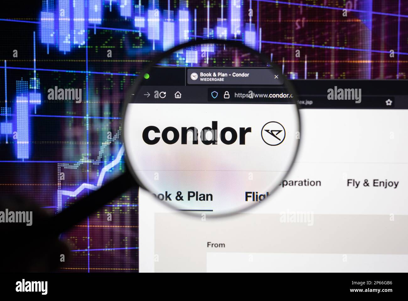 Roblox company logo on a website with blurry stock market developments in  the background, seen on a computer screen through a magnifying glass Stock  Photo - Alamy