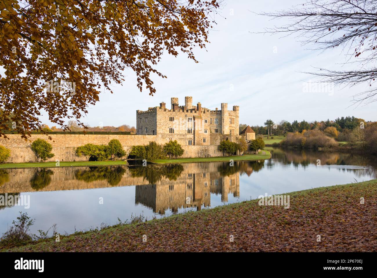 Leeds Castle, Kent, England, United Kingdom, Europe Stock Photo - Alamy