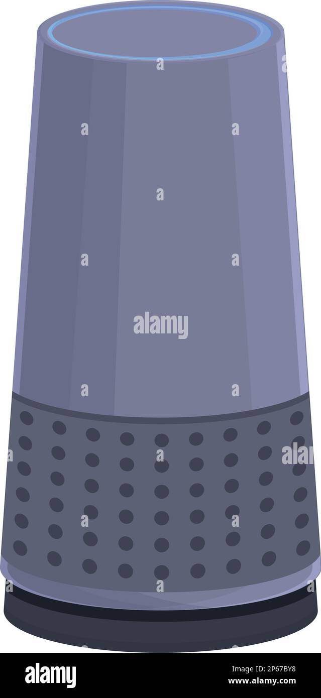 Ai speaker icon cartoon vector. Smart device. Home digital Stock Vector ...