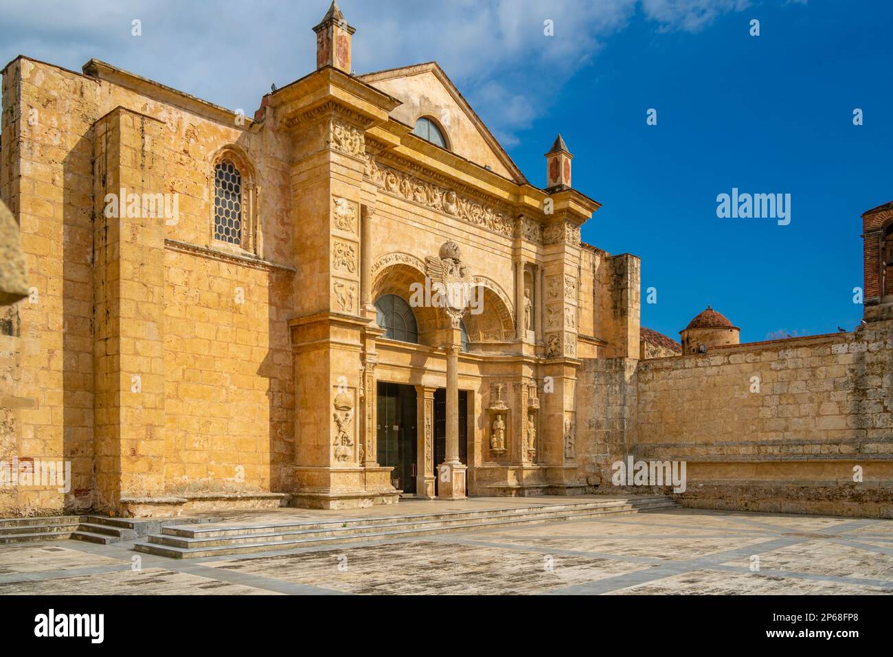 View of 16th century Gothic Cathedral, UNESCO World Heritage Site