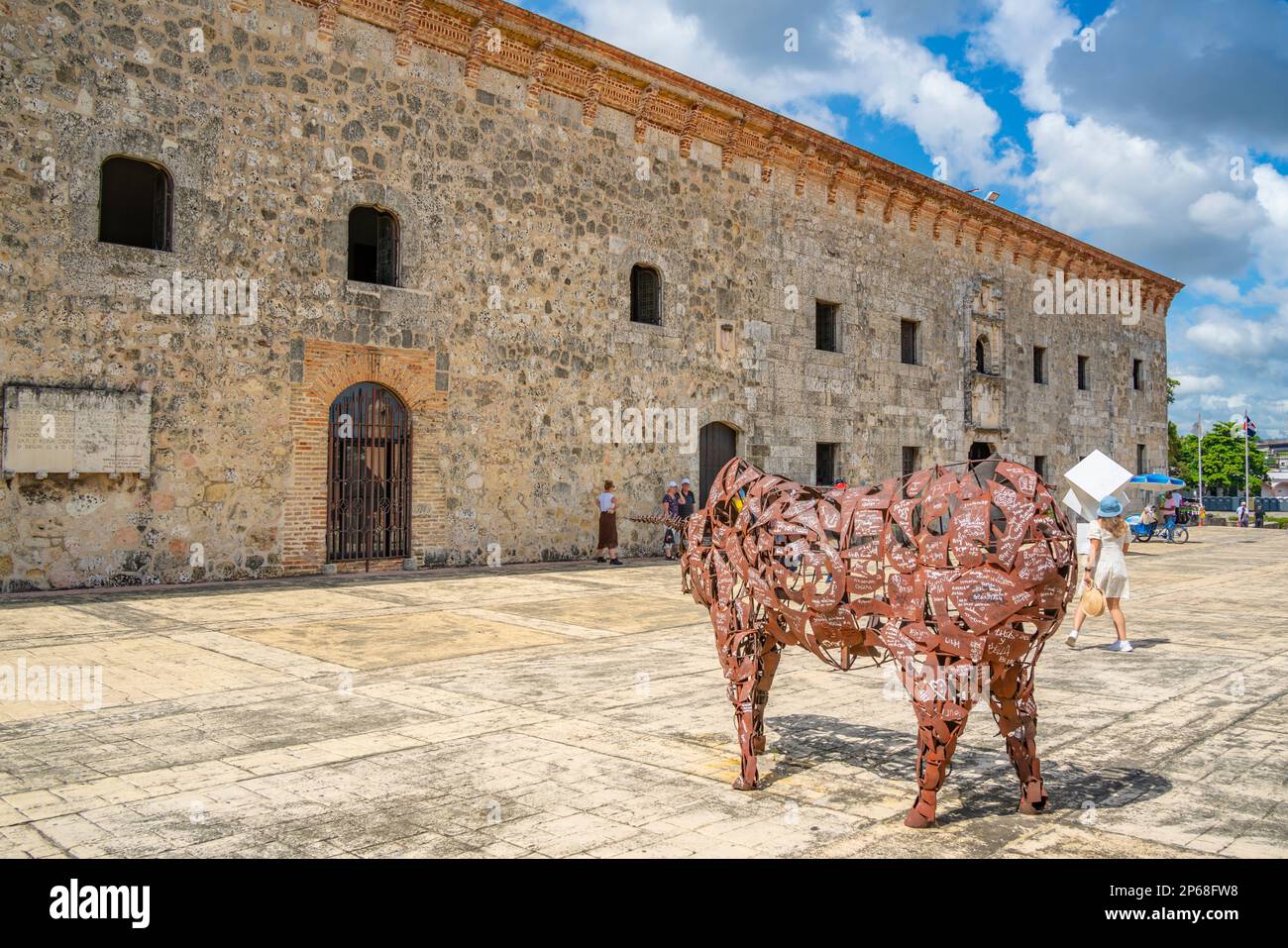 View of Museum of the Royal Houses, UNESCO World Heritage Site, Santo Domingo, Dominican