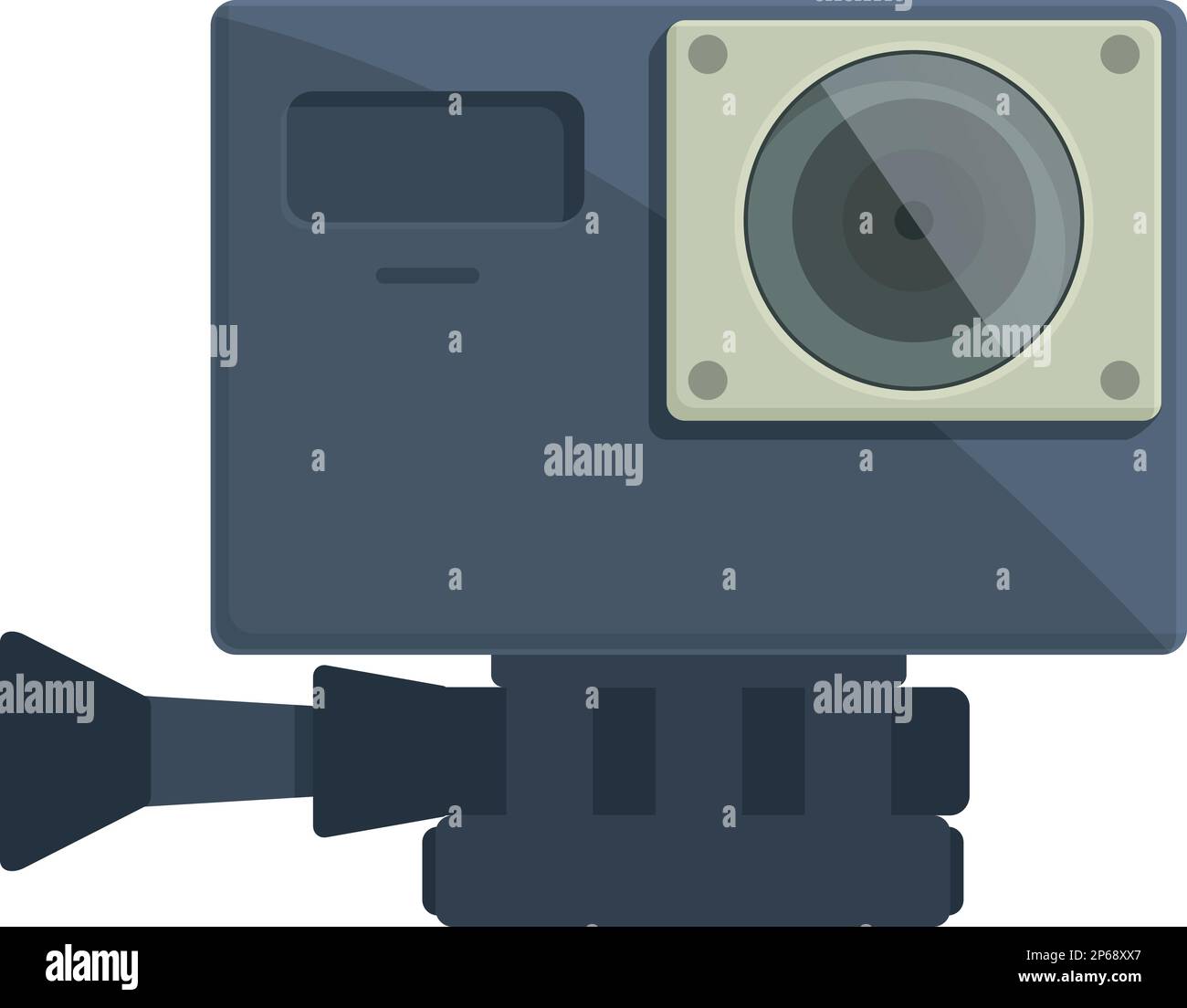 Technology cam icon cartoon vector. Gopro camera. Digital recorder