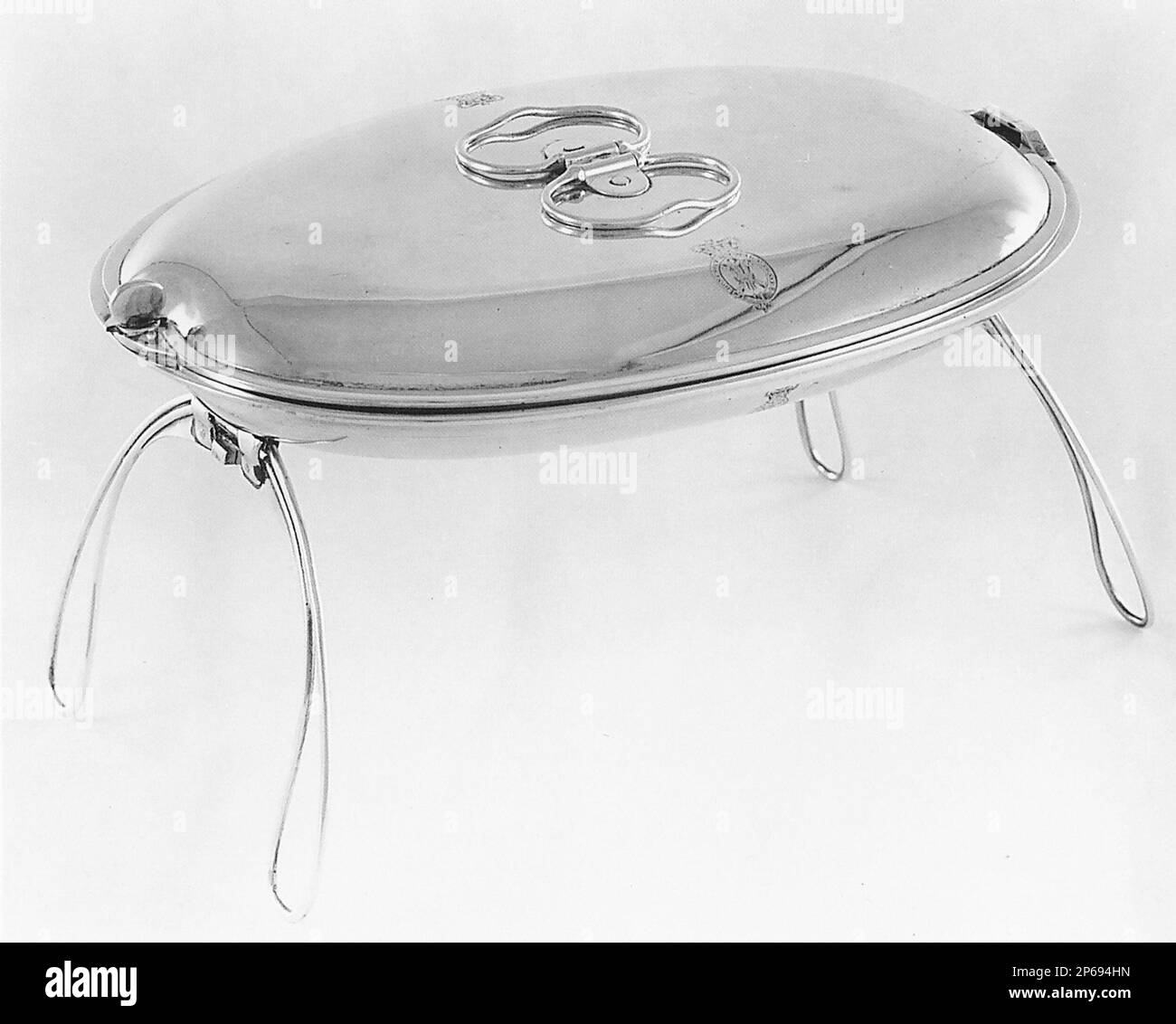 John Bridge, Mess Kit, 1824/25, silver Stock Photo Alamy