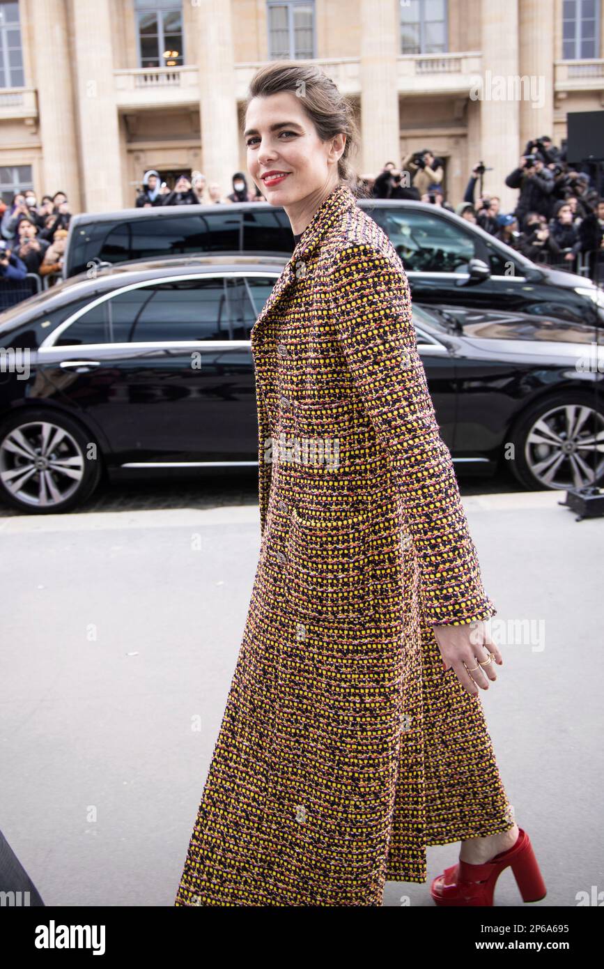 Charlotte Casiraghi attends the Chanel Fall/Winter 20232024 readyto