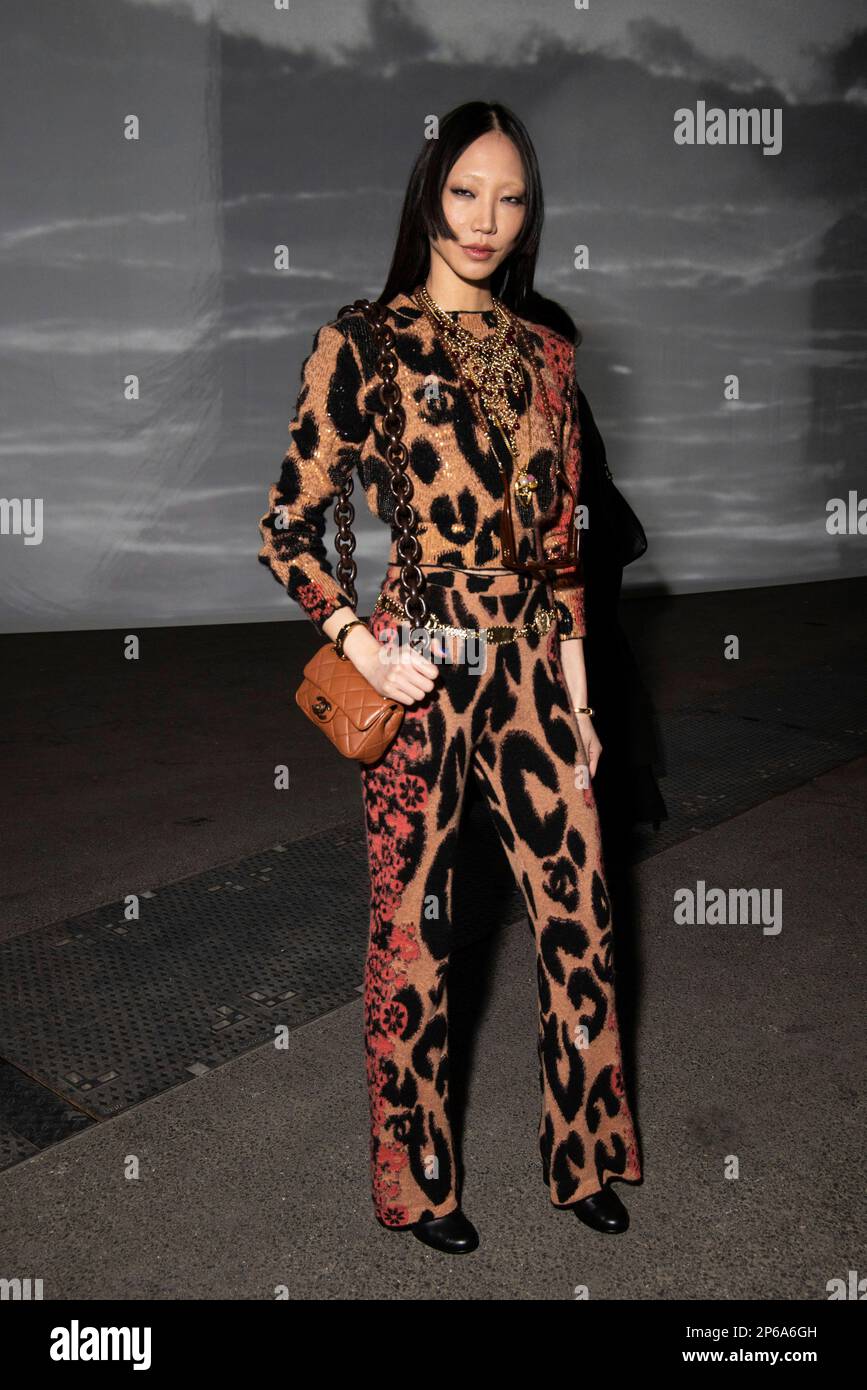 Soo Joo Park attends the Chanel Fall/Winter 2023-2024 ready-to-wear  collection presented Tuesday, March 7, 2023 in Paris. (Vianney Le  Caer/Invision/AP Stock Photo - Alamy
