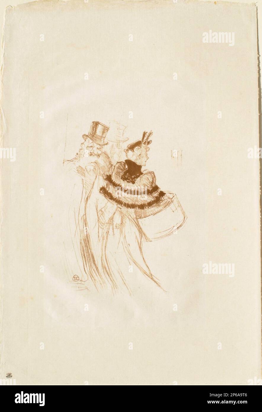 Henri de ToulouseLautrec, Les Vieux Messieurs, c. 1894, lithograph