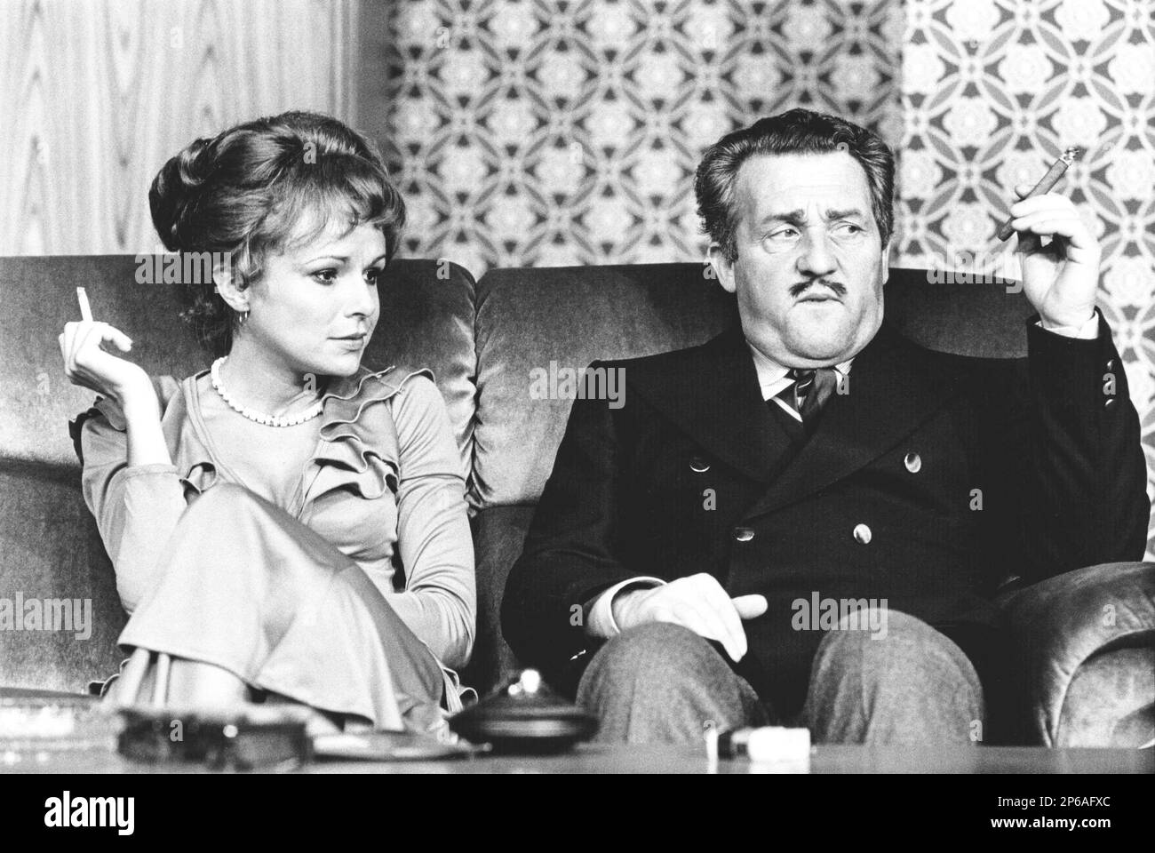 Julie Walters (Vera), Norman Rossington (Ted) in BREEZEBLOCK PARK by ...