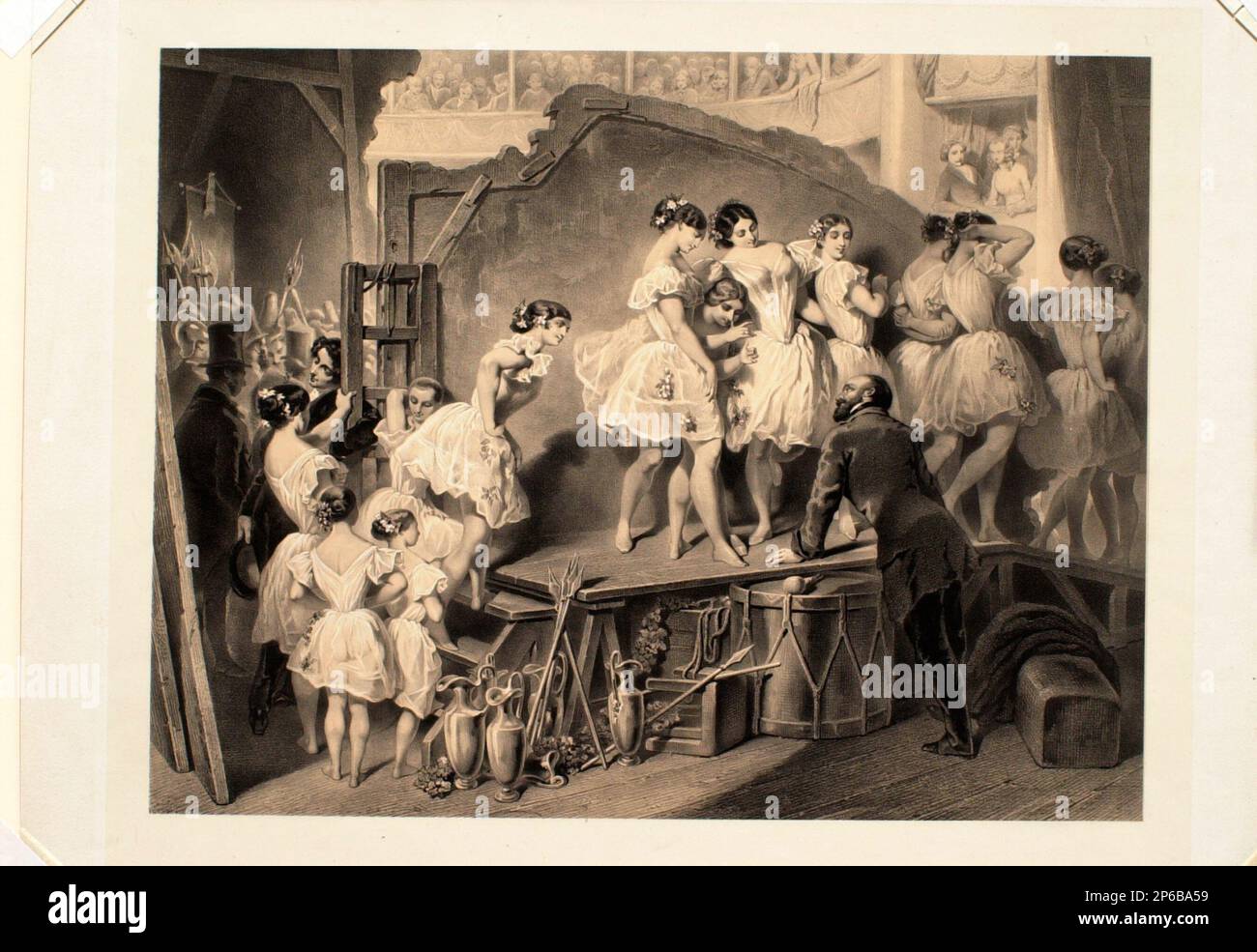 J. Bettannier, Musée de Moeurs en Actions Les Coulisses de l'Opéra (Le