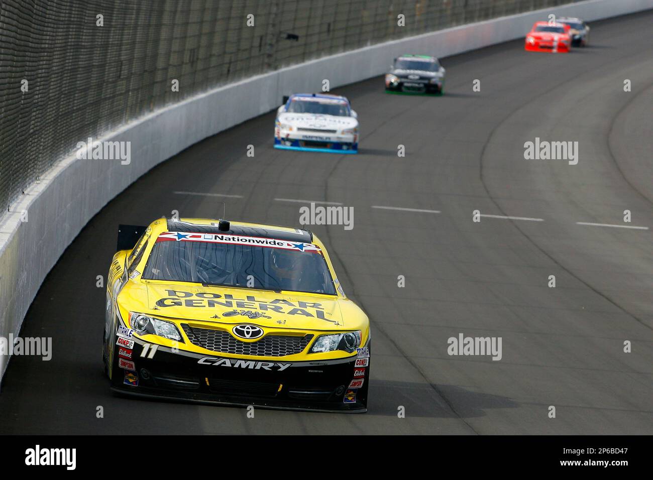 Brian Scott during the NASCAR Nationwide Series Alliance Truck Parts ...