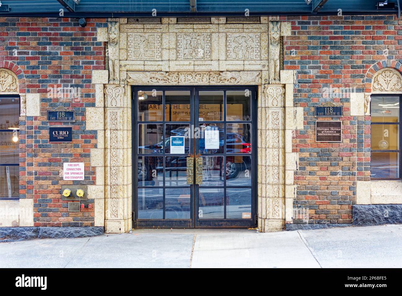 The Renwick, former Bedford Hotel, is named for architect James Renwick