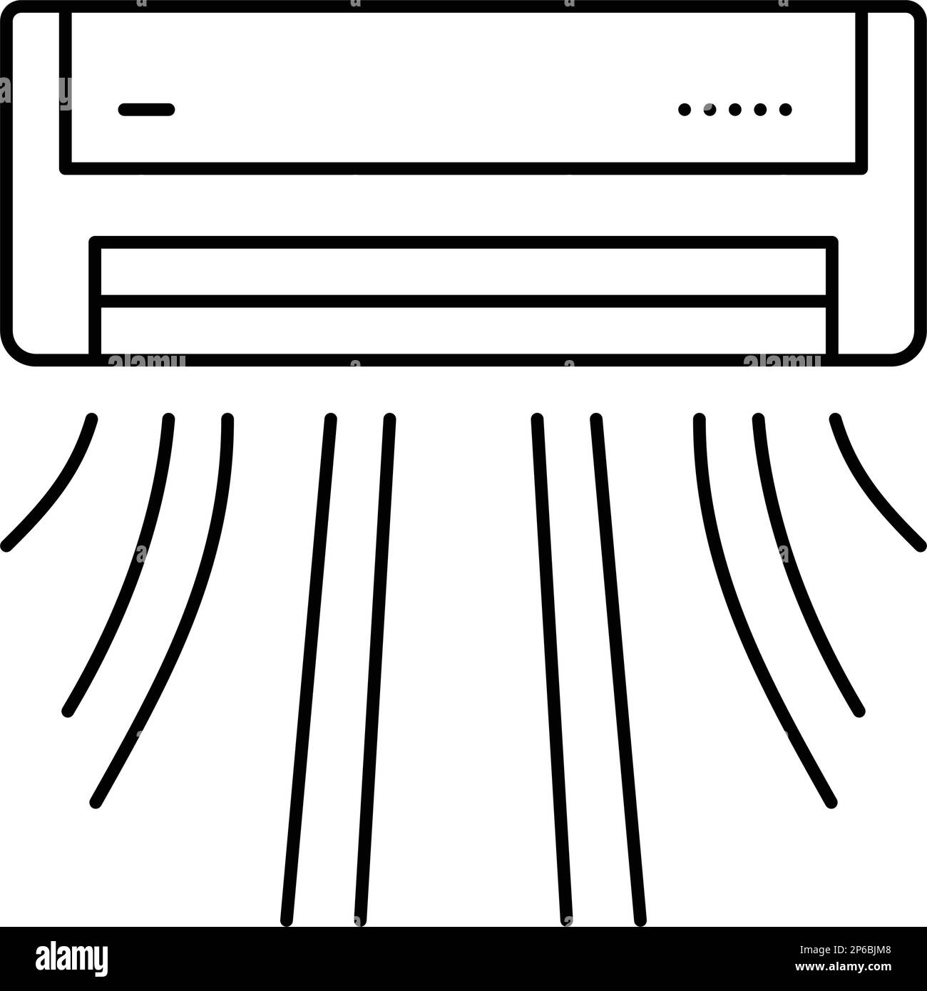 Air conditioner living Black and White Stock Photos & Images - Alamy