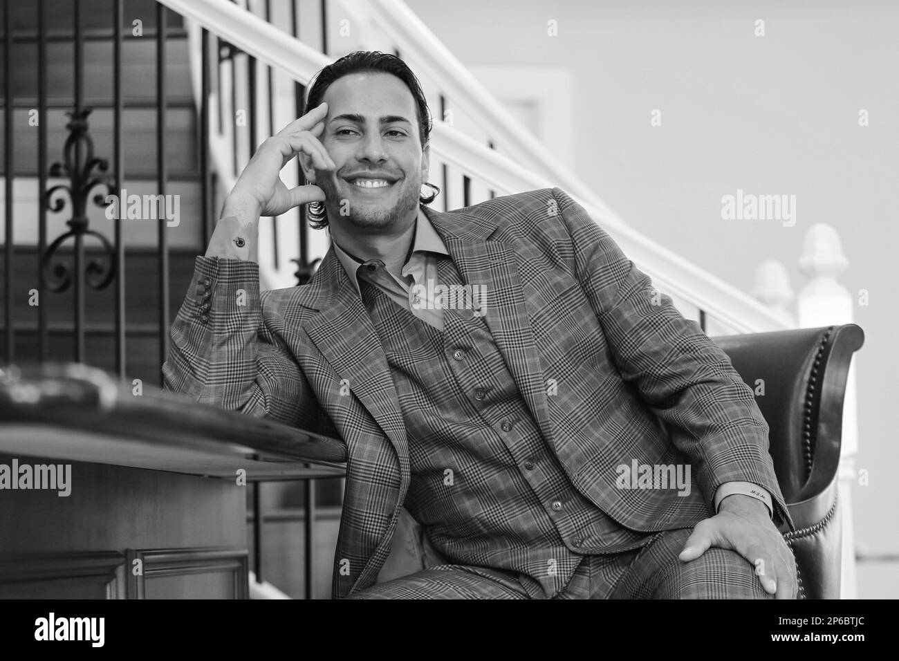 Washington Nationals Michael Morse poses for a portrait at his home on ...