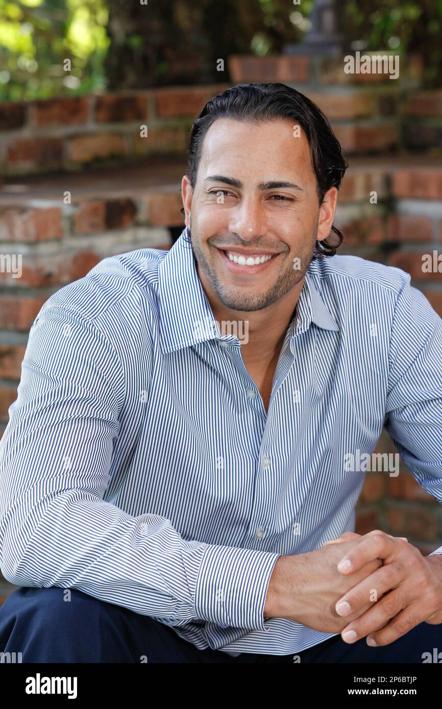 Washington Nationals Michael Morse poses for a portrait at his home on ...