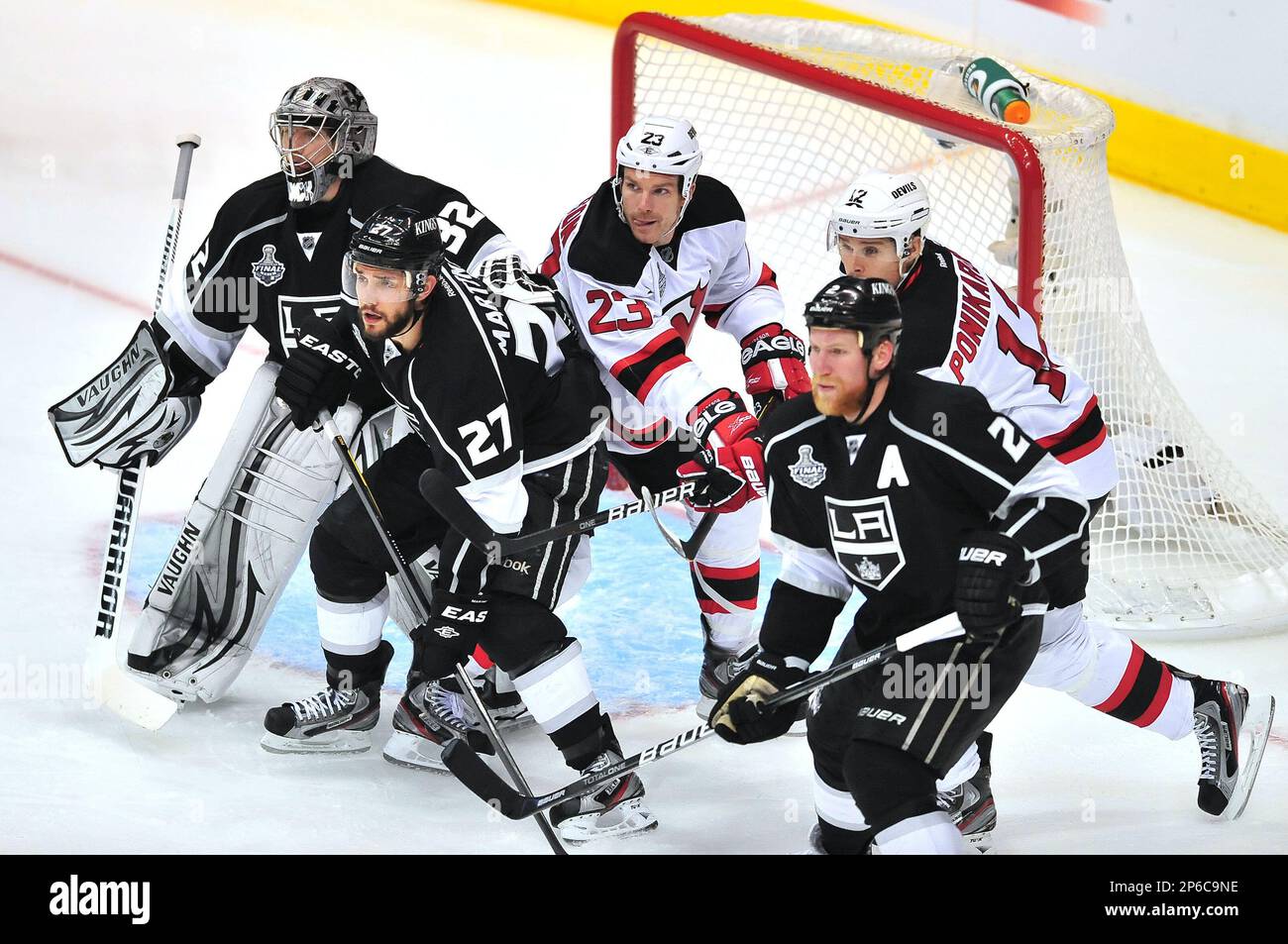 Matt Greene #2 of the Los Angeles Kings