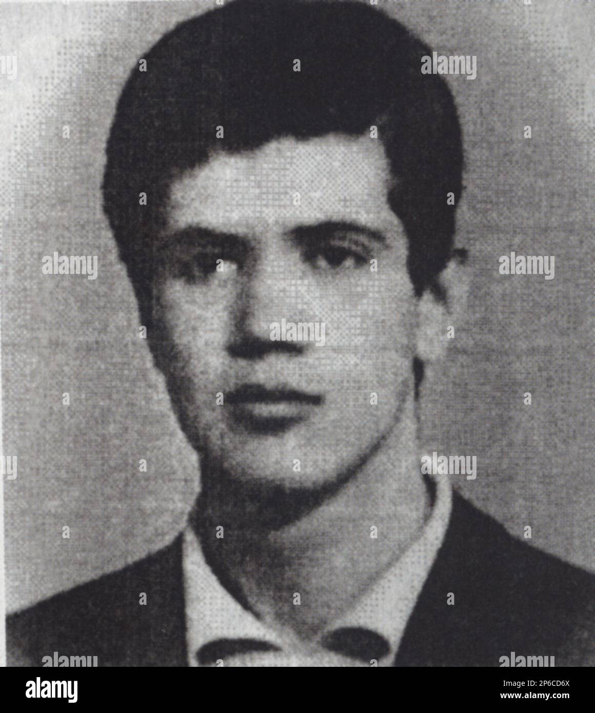 1961, ITALY The celebrated italian singer LUCIO BATTISTI ( 1943 1998 ). POP MUSIC MUSICA