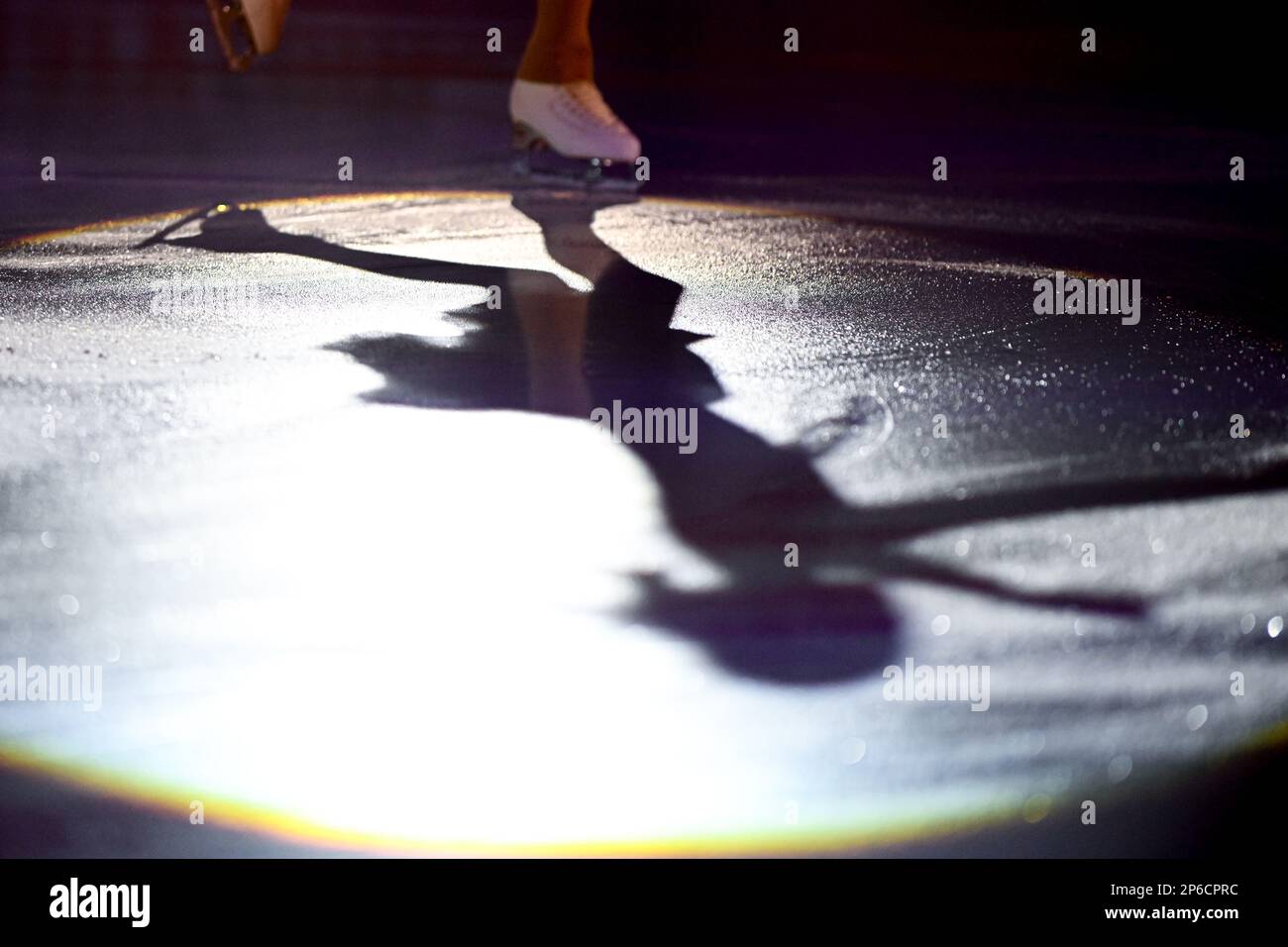 Xiangyi AN (CHN), during the Exhibition Gala, at the ISU World Junior Figure Skating