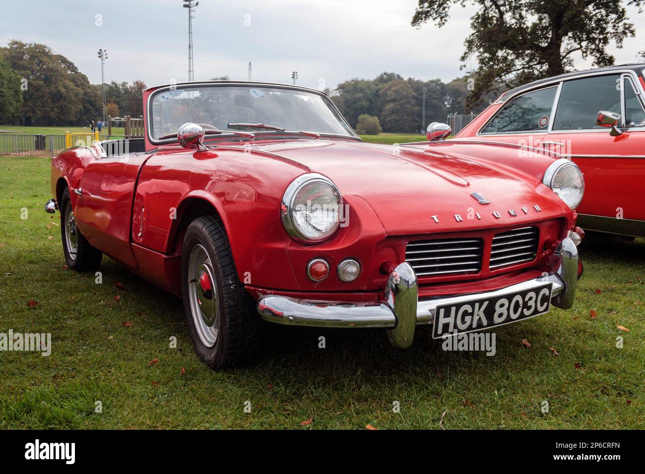 Triumph Spitfire. Witton Park Classic Car Show 2011. Stock Photo