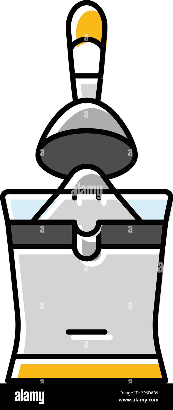 citrus juicer kitchen cookware color icon vector illustration Stock ...
