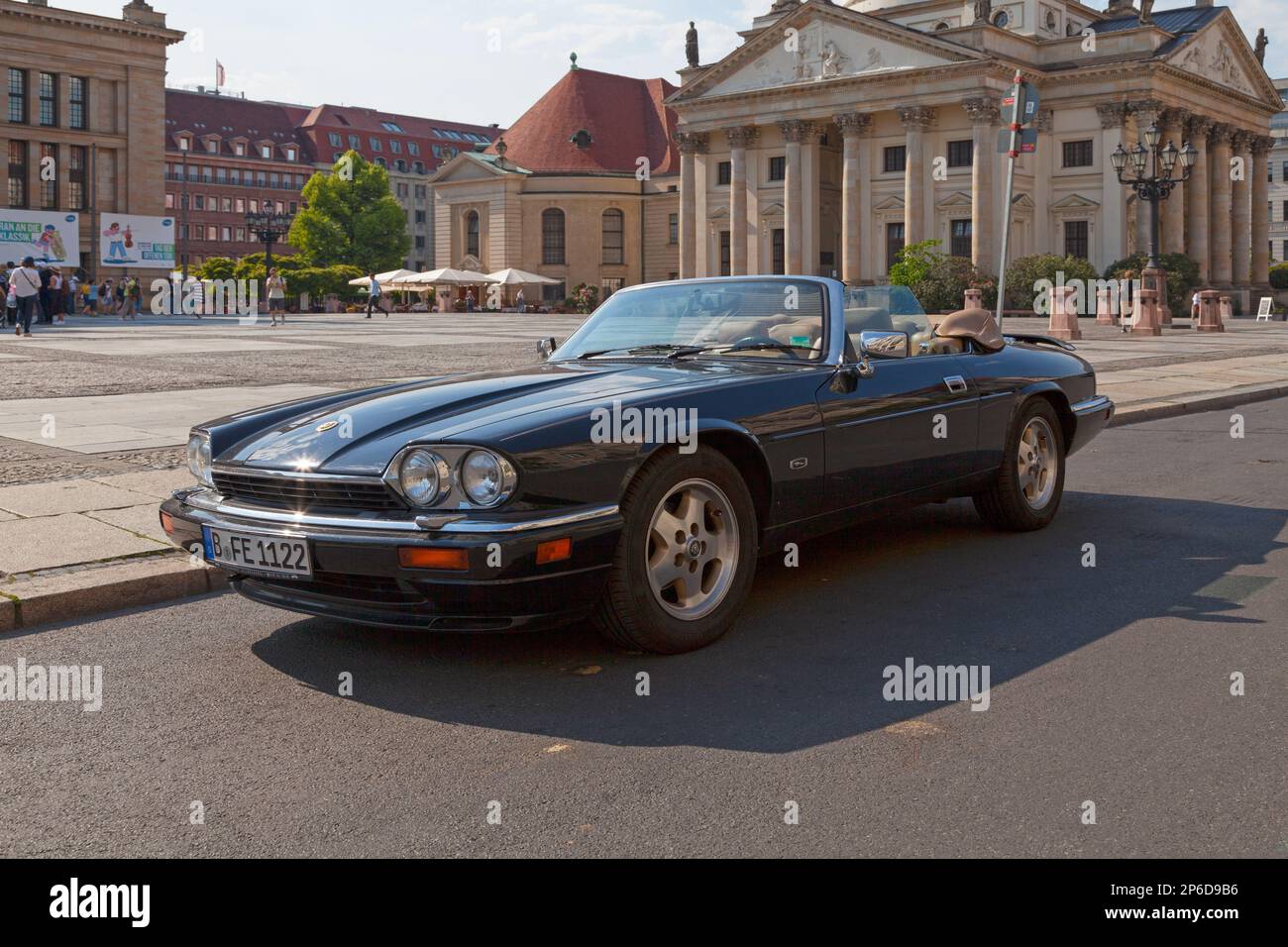 Berlin, Germany - June 03 2019: The Jaguar XJ-S (later called XJS) is a luxury grand tourer manufactured and marketed by British automobile manufactur Stock Photo