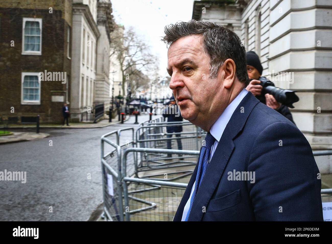 London, UK. 07th Mar, 2023. Mel Stride, MP, Secretary of State for Work and Pensions. Ministers attend the weekly government cabinet meeting at 10 Downing Street in Westminster, London, England. Credit: Imageplotter/Alamy Live News Stock Photo