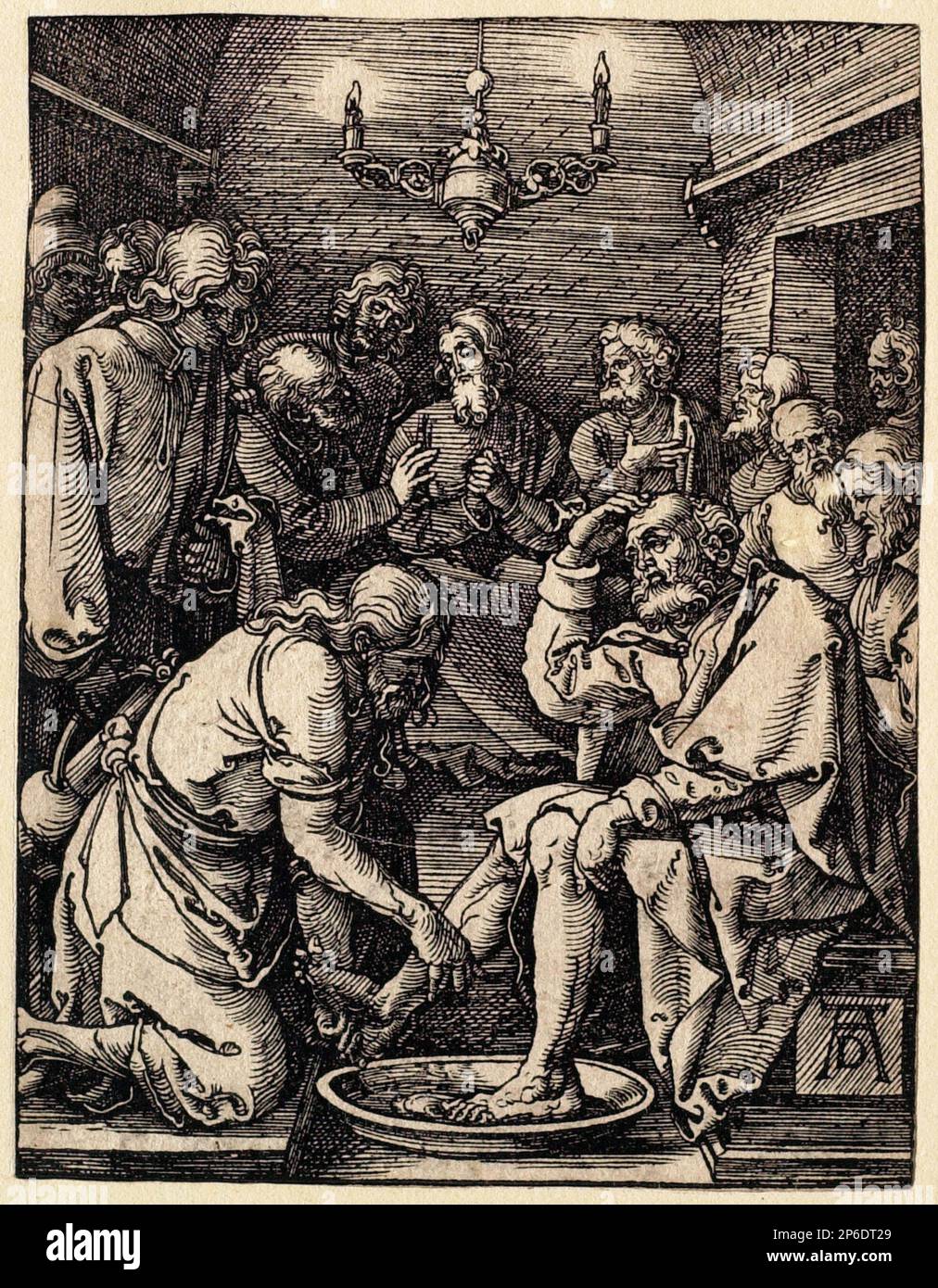 Christ washing the disciples feet tintoretto