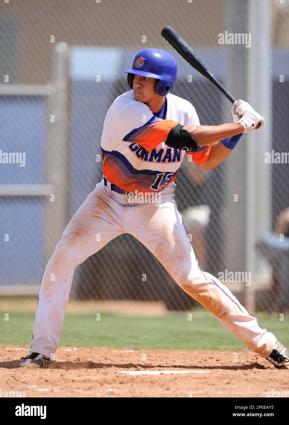 2012 MAY 10: Gorman's Joey Gallo (13), a possible 2012 1st round Major  League Baseball Draft pick during a high school baseball playoff game  between #3 USA Today Super 25/#7 ESPN POWERADE