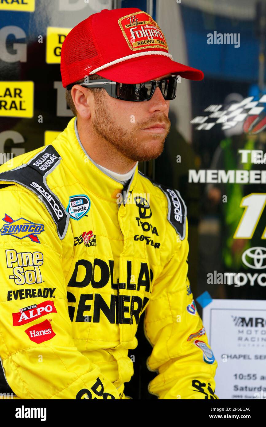 Brian Scott during practice for Saturday's NASCAR Nationwide Series ...
