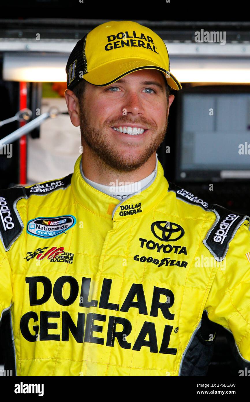 Brian Scott during practice for Saturday's NASCAR Nationwide Series ...