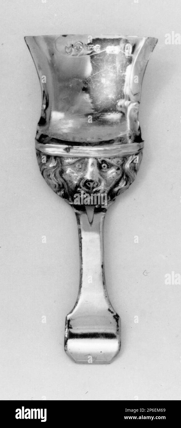 John Hart & Co., Caddy Spoon, 1806/7, silver Stock Photo Alamy