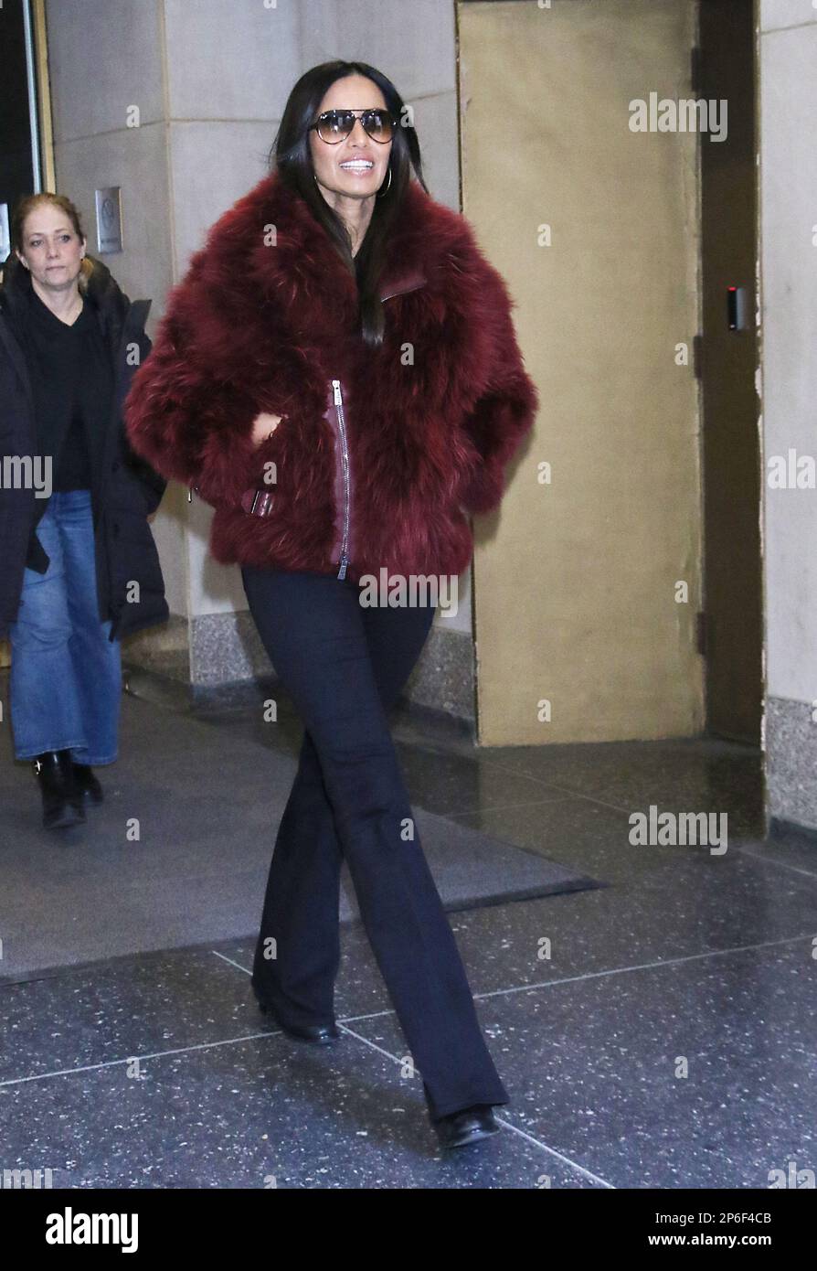 New York, NY, USA. 07th Mar, 2023. Padma Lakshmi at NBC's Today Show in