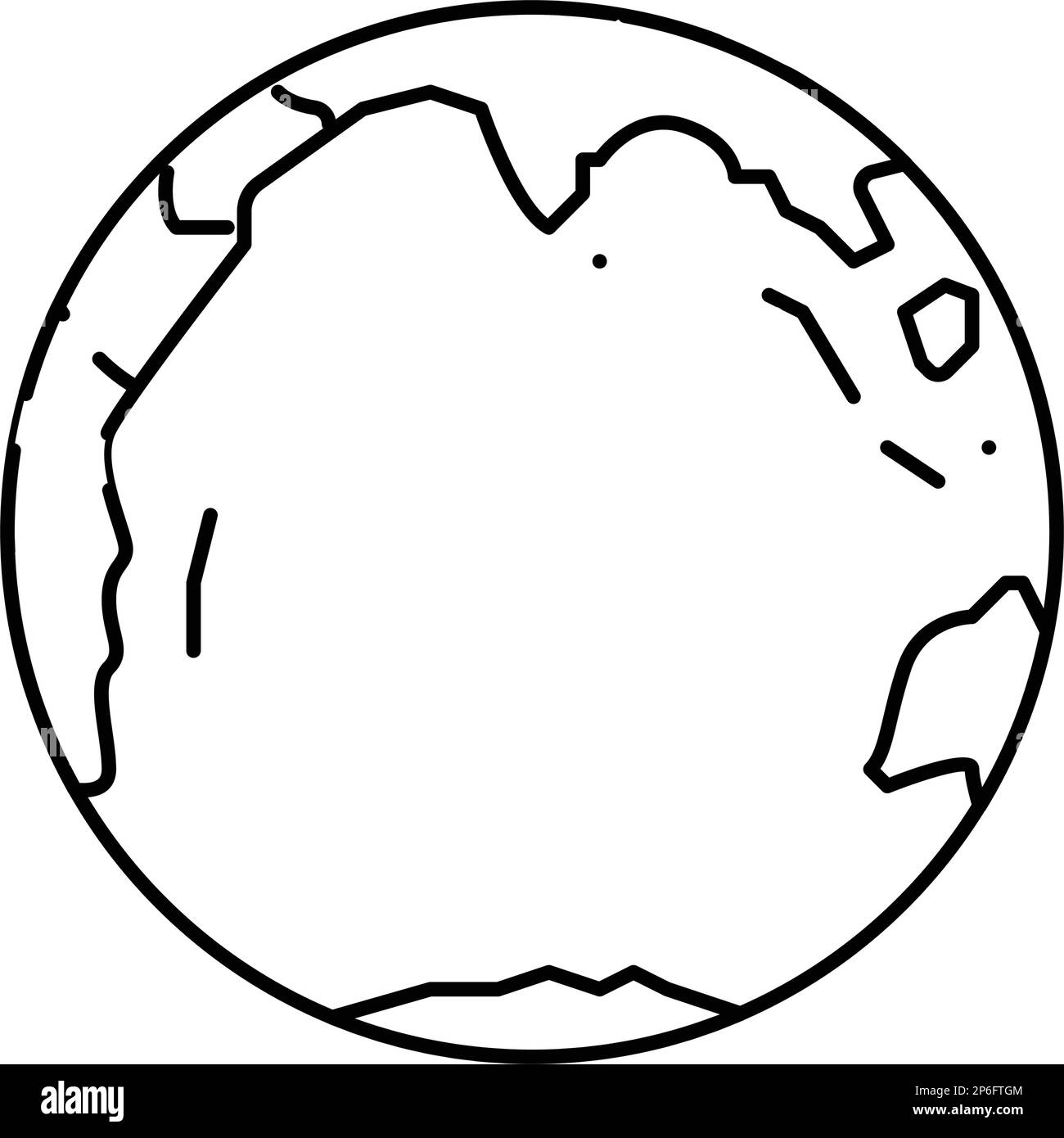 Indian ocean map Black and White Stock Photos & Images - Alamy