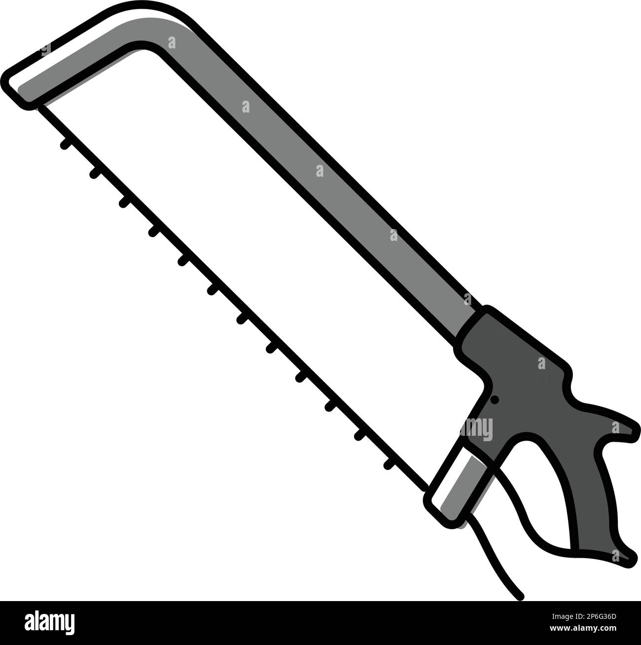 Vintage butcher saw Black and White Stock Photos & Images Alamy