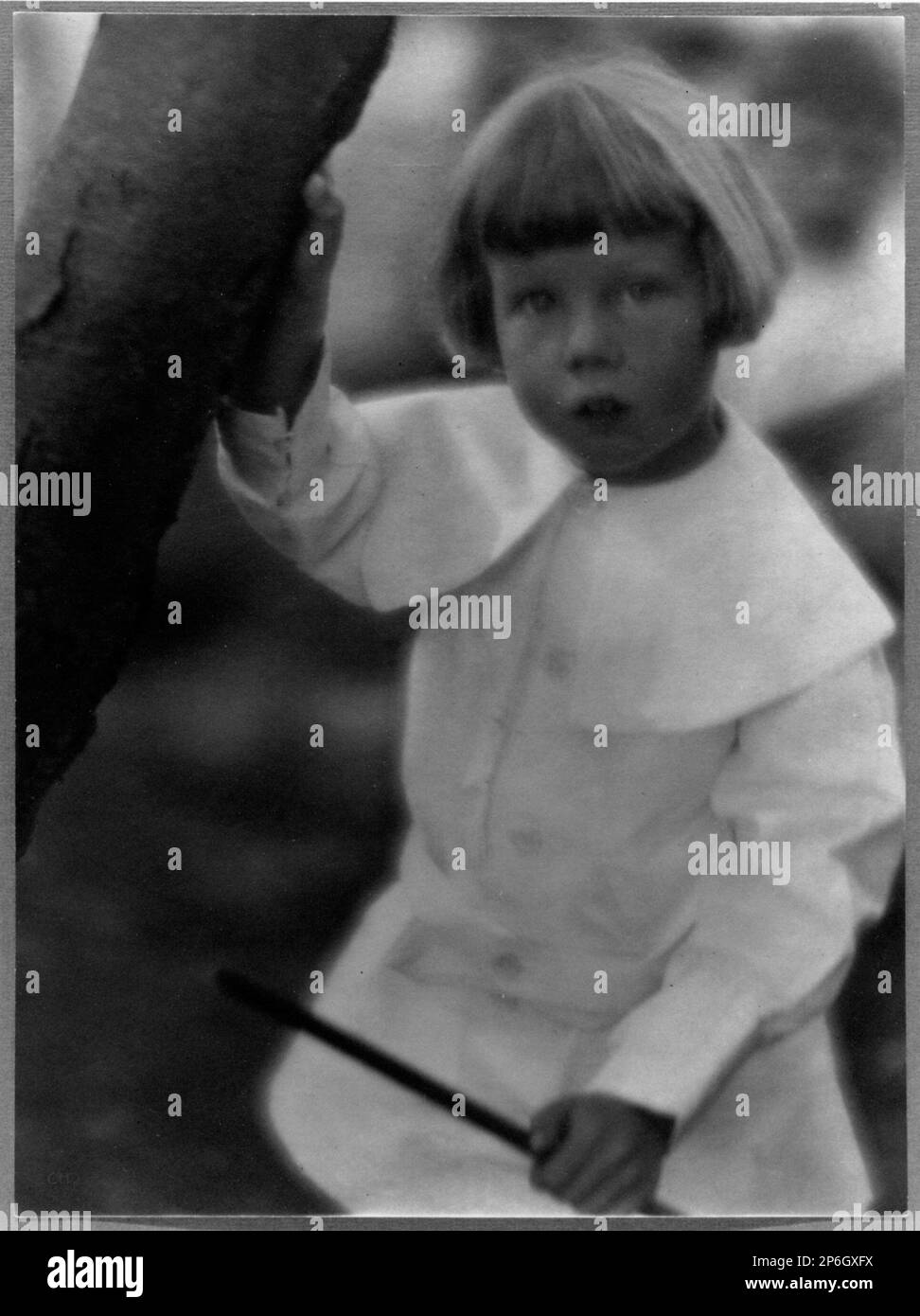 Clarence Hudson White, Portrait of a Boy, c. 1903, platinum print Stock