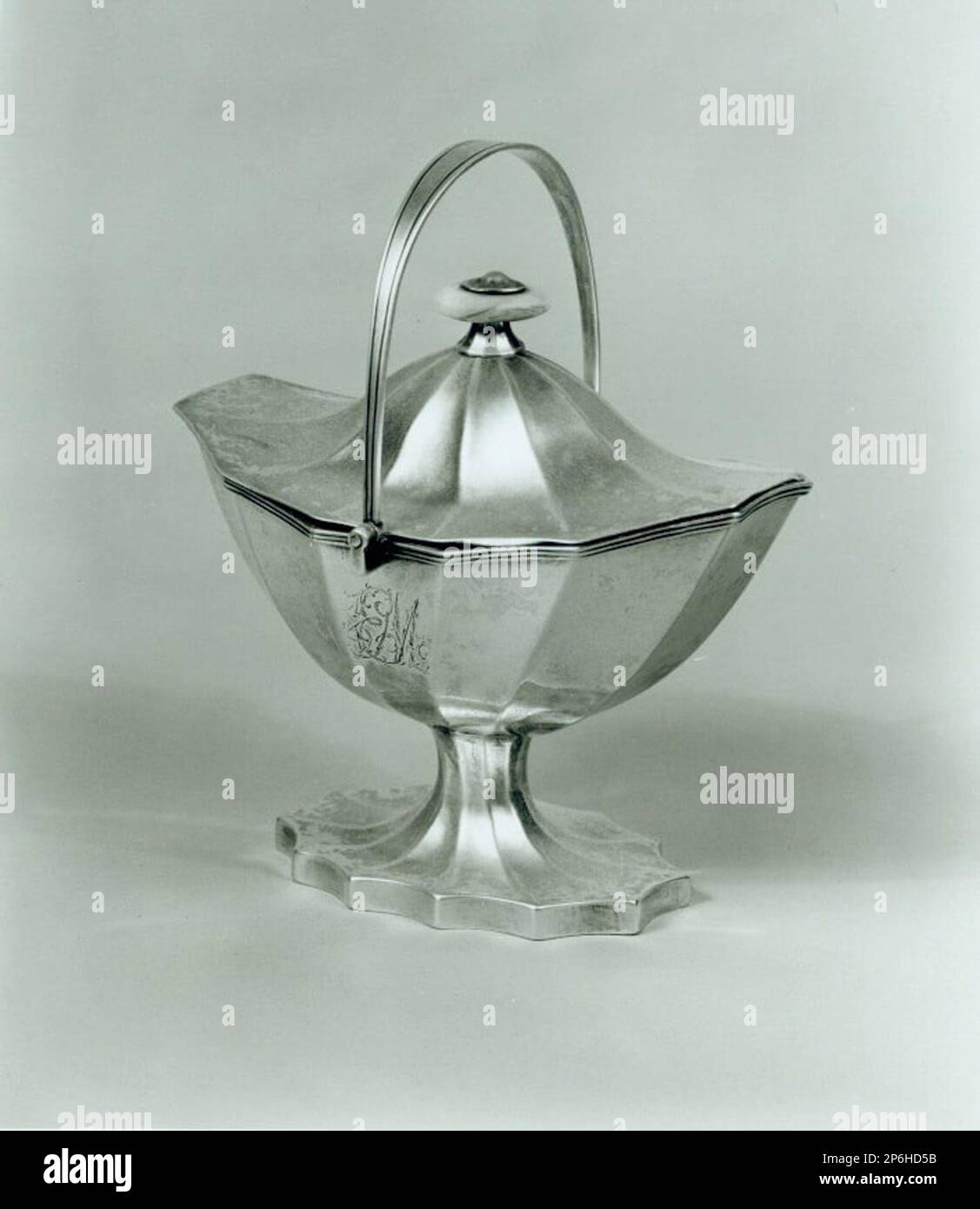 Joseph Richardson Jr., Tea Service, c. 1795–1800, silver, wood, and ...