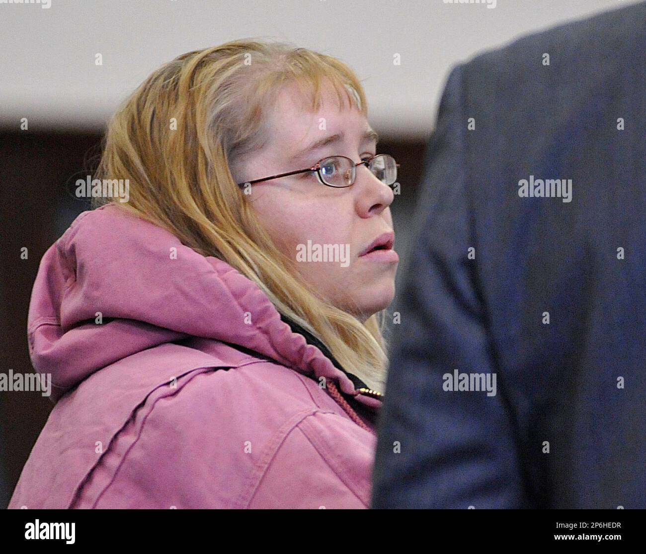 Patricia Prue is seen in court Wednesday, March 28, 2012 in St