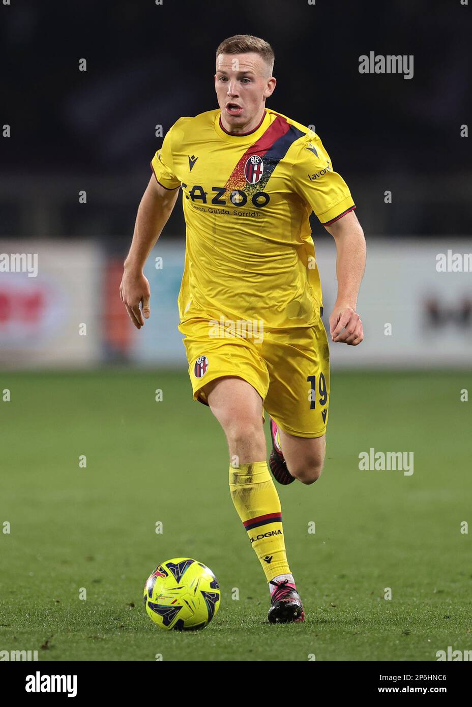 Turin, Italy, 6th March 2023. Lewis Ferguson of Bologna FC during the