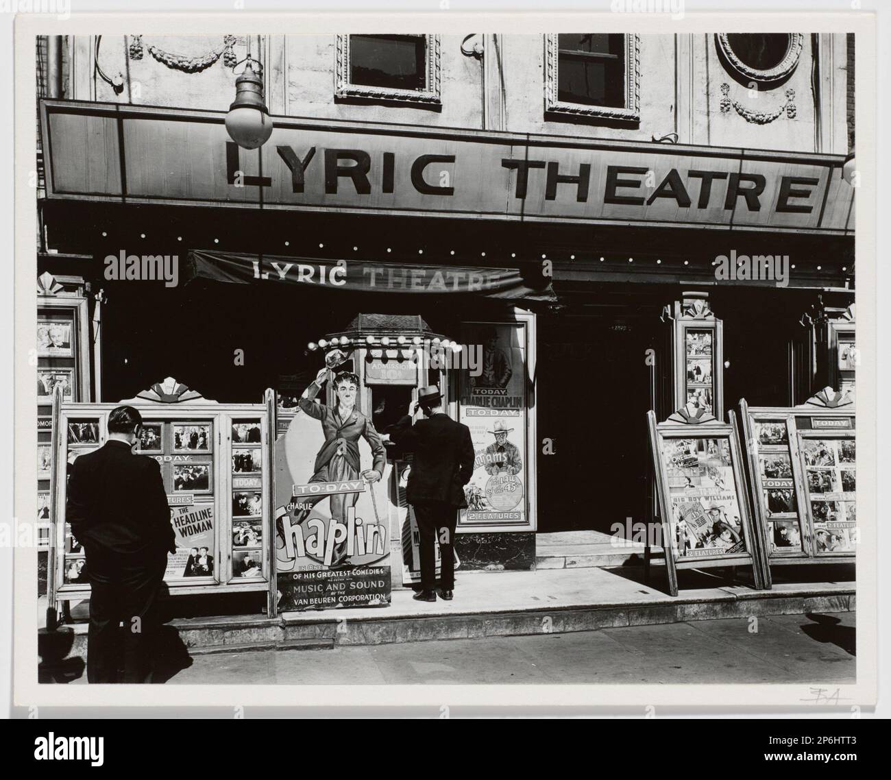 Berenice Abbott, Untitled [Lyric Theatre, 100 Third Avenue, New York