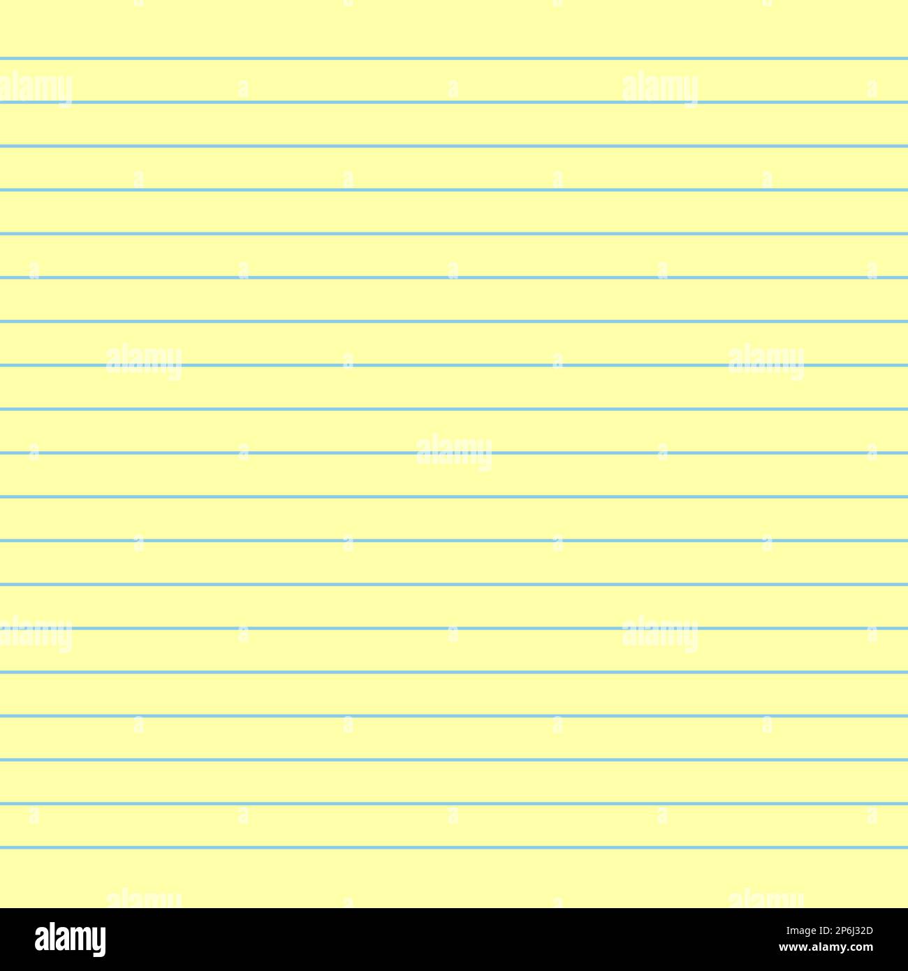 Yellow lined paper. Vector illustration Stock Vector Image & Art - Alamy