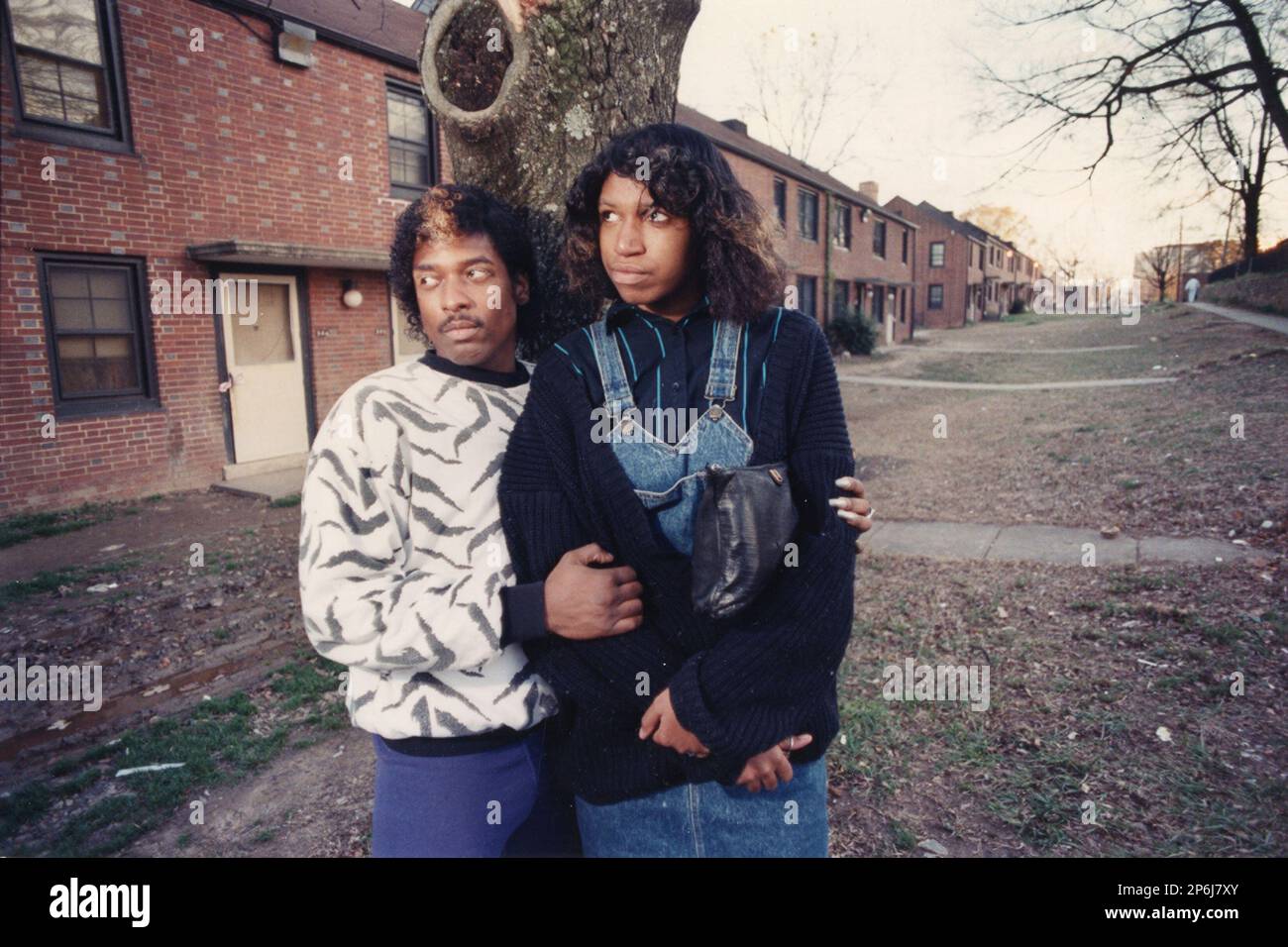 Young couple who fled from drug-infested apartment in Techwood