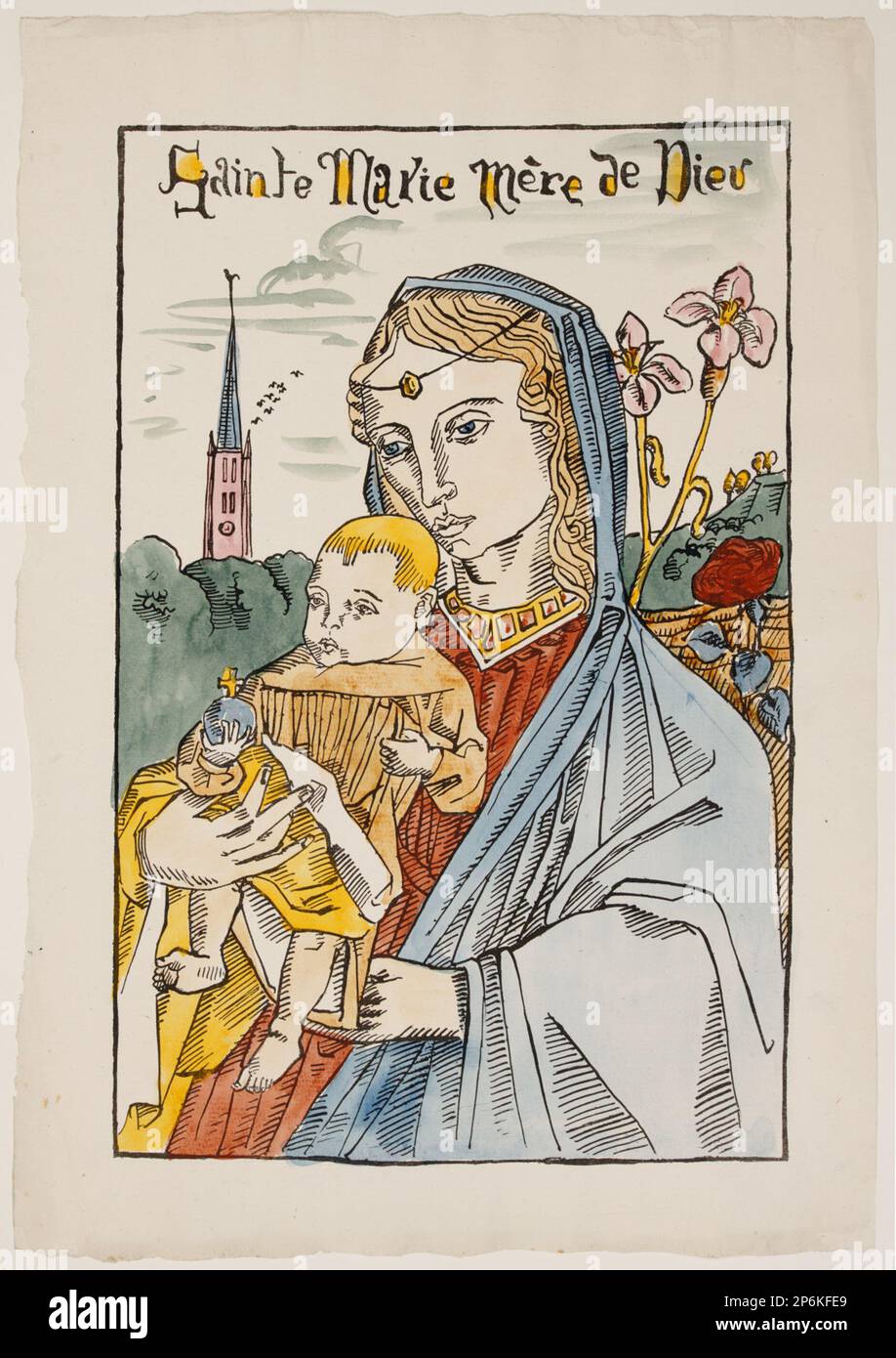 Marie mere de dieu hi-res stock photography and images - Alamy, image size:918x1390