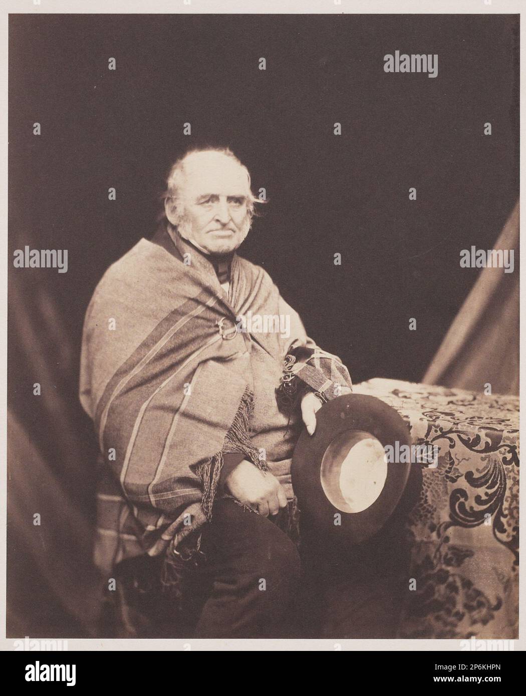 Roger Fenton, John Fenton, Father of the Artist, 1850s, salt print from