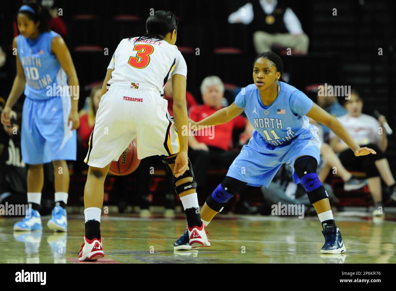 Feb 24 2012 north carolina tar heels guard brittany rountree 11
