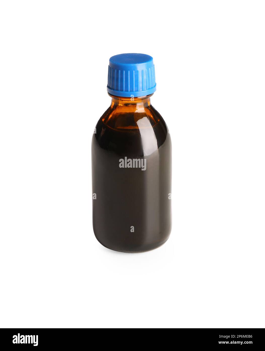 Bottle of brilliant green isolated on white Stock Photo - Alamy