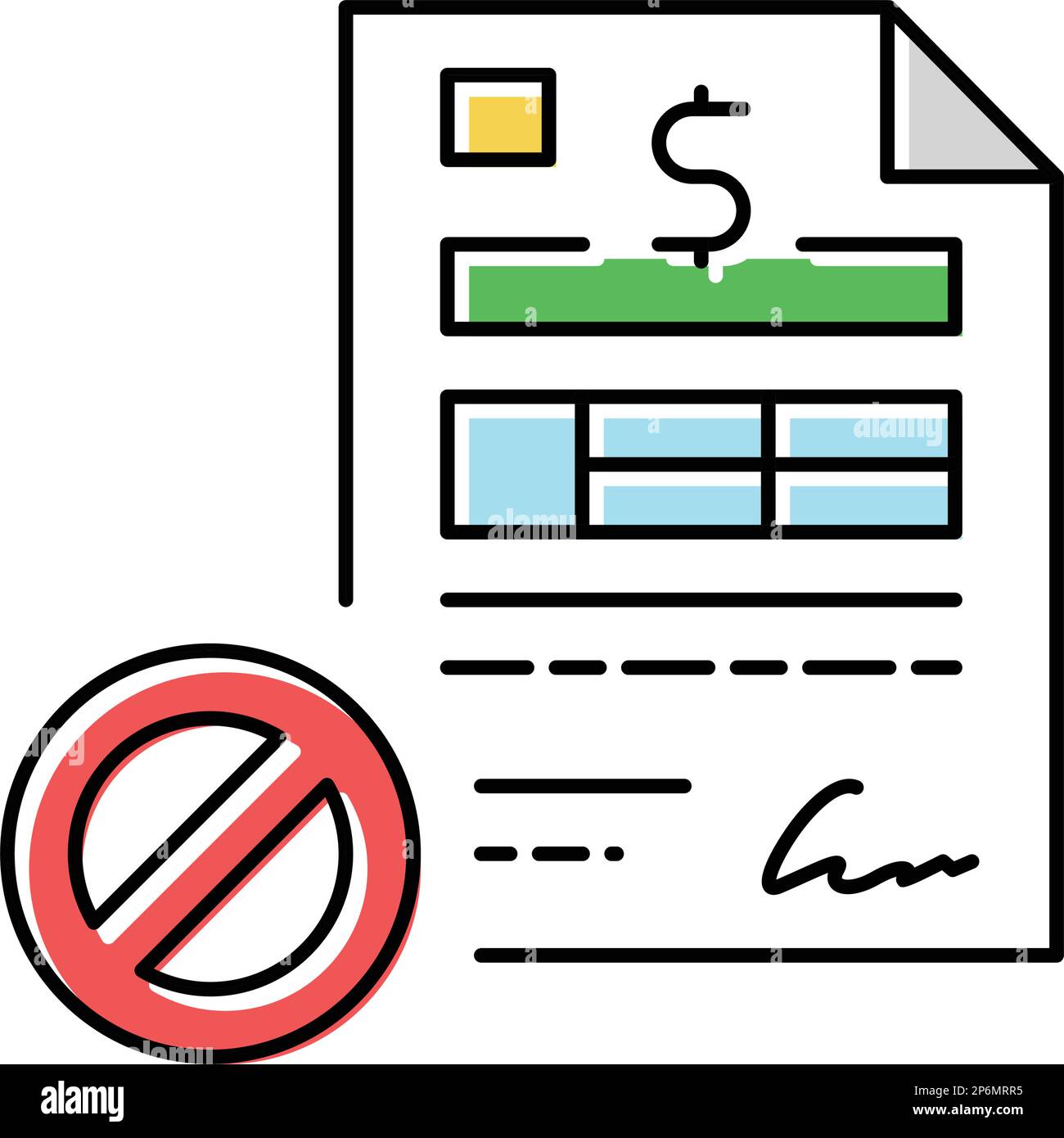 deposit liquidation color icon vector illustration Stock Vector Image ...