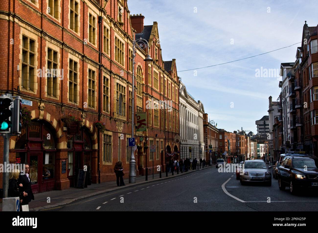 Street of Dublin Stock Photo